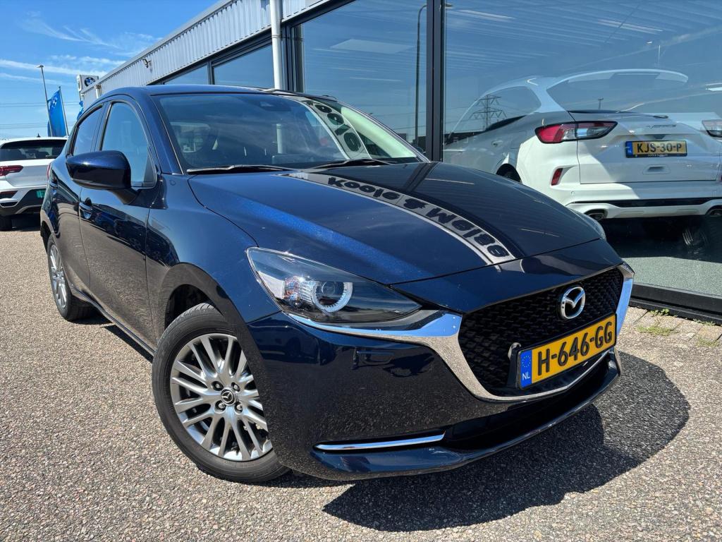 Mazda 2 1.5 skyactiv-g 90pk luxury, carplay
