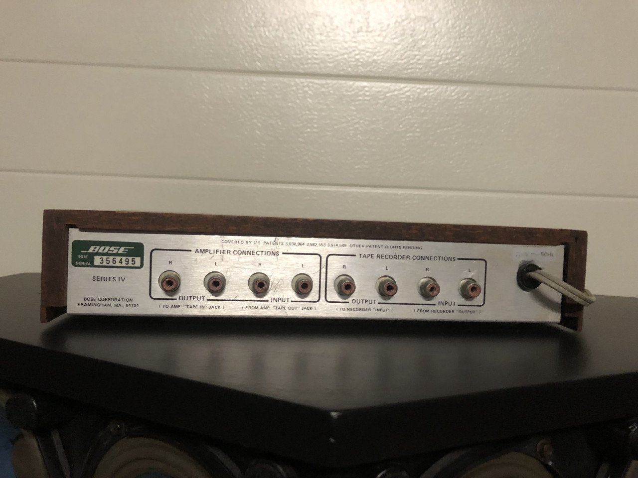 Bose 901 series 4 luidsprekers.