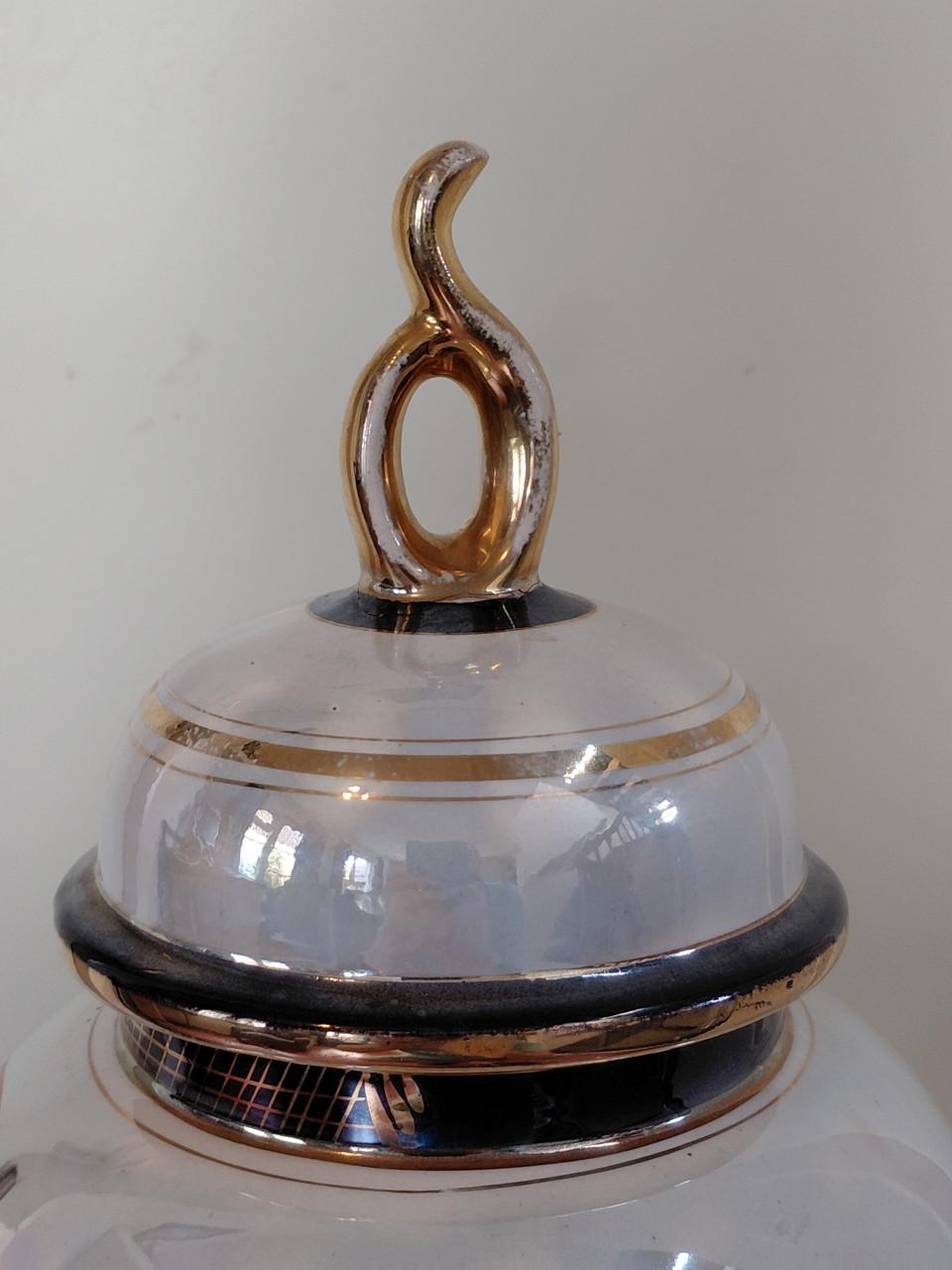 Dekselvaas Hubert Bequet