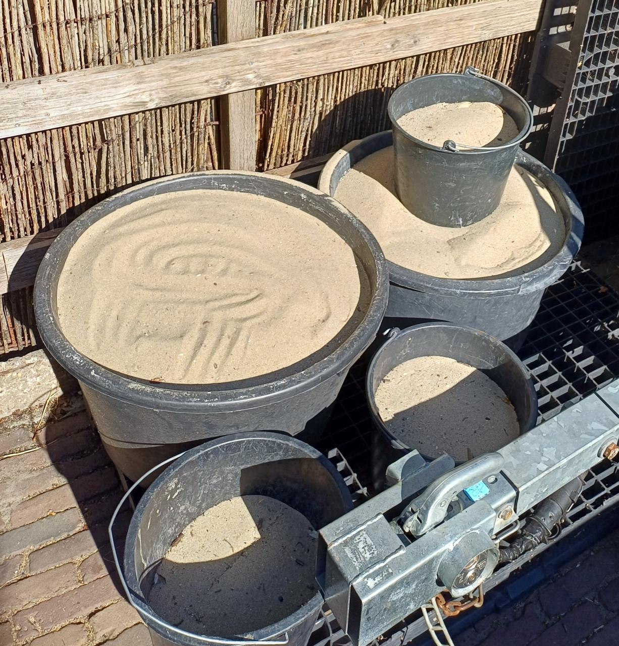 Gratis zand ook geschikt voor zandbak