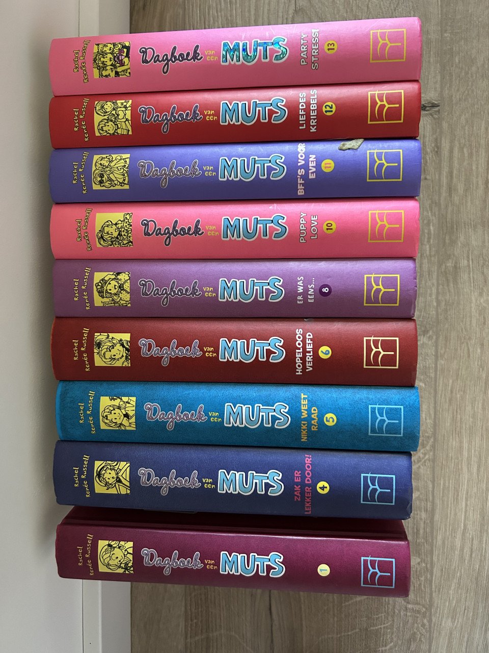 9 x Dagboek van een muts