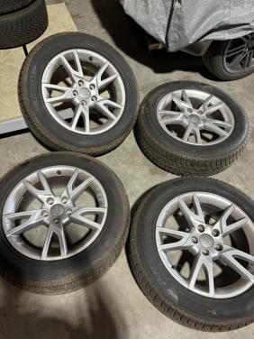 Audi Q3 velgen 17 inch met winterbanden