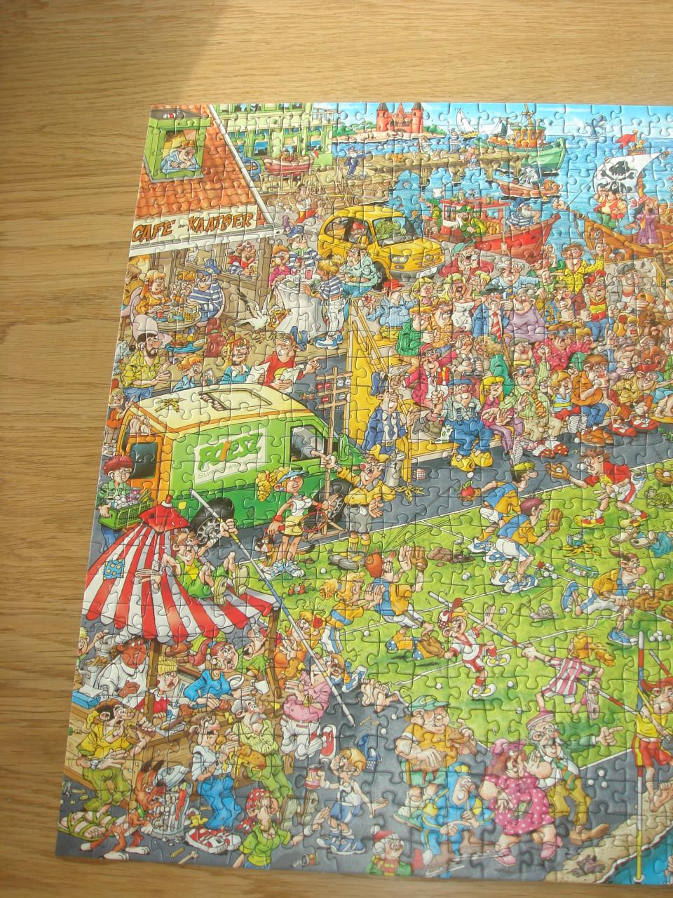 Te koop Complete Poiesz supermarkt comische puzzel Ravensburger 1000