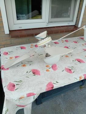 Plafondlamp met ventilator