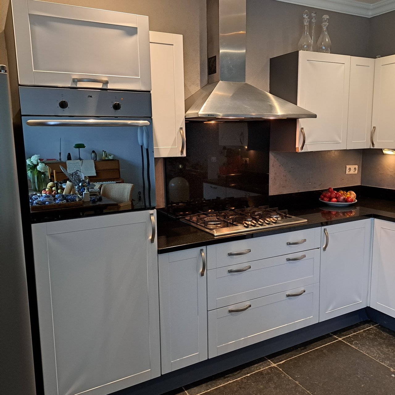 Natuurstenen aanrechtblad (buiten)keuken