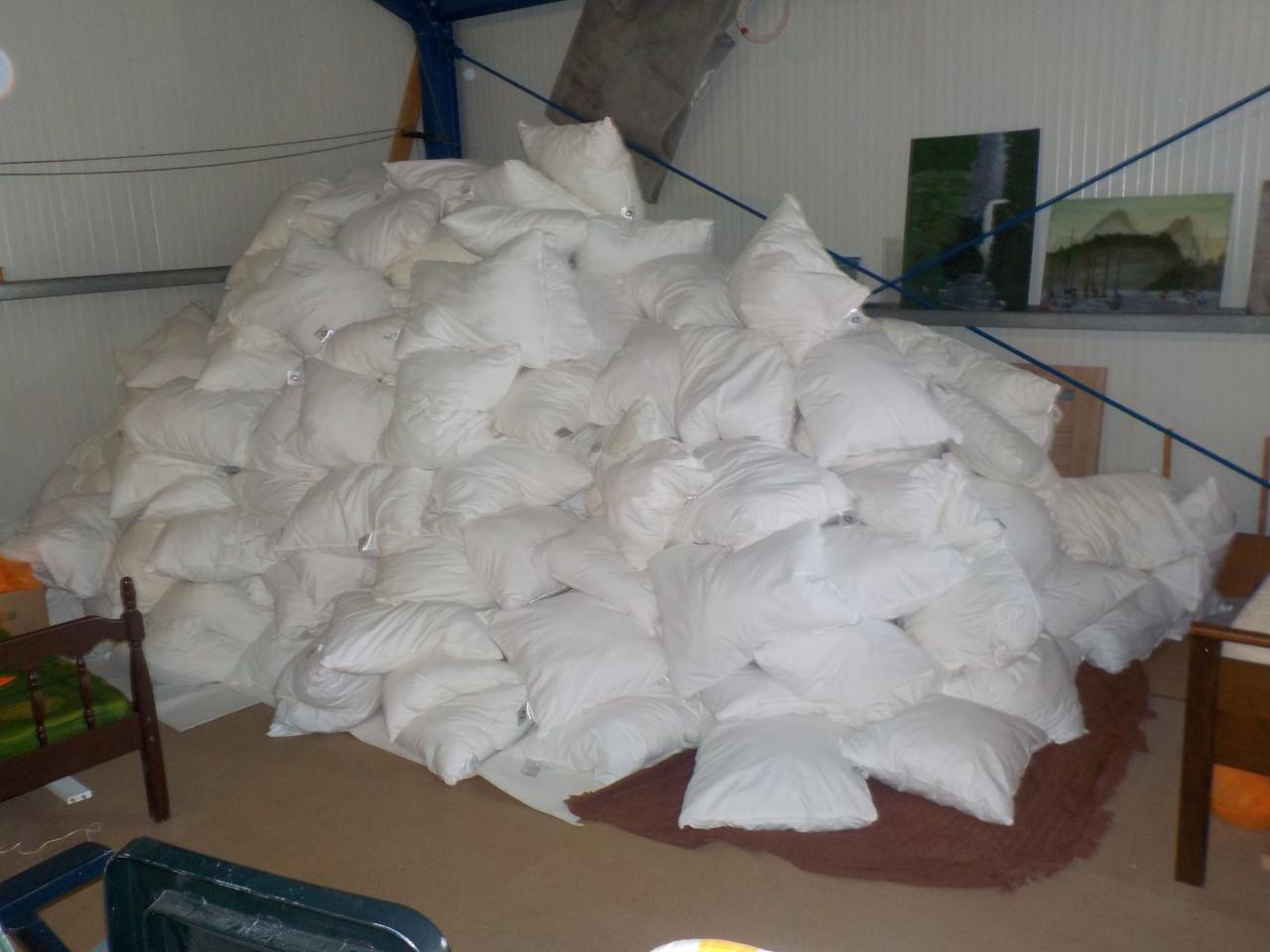 Grote partij kussens in goede staat OPRUIMPRIJS 4voor 10 euro