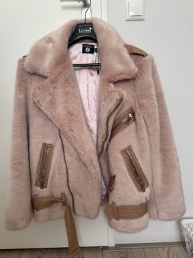Faux Bontjas Roze