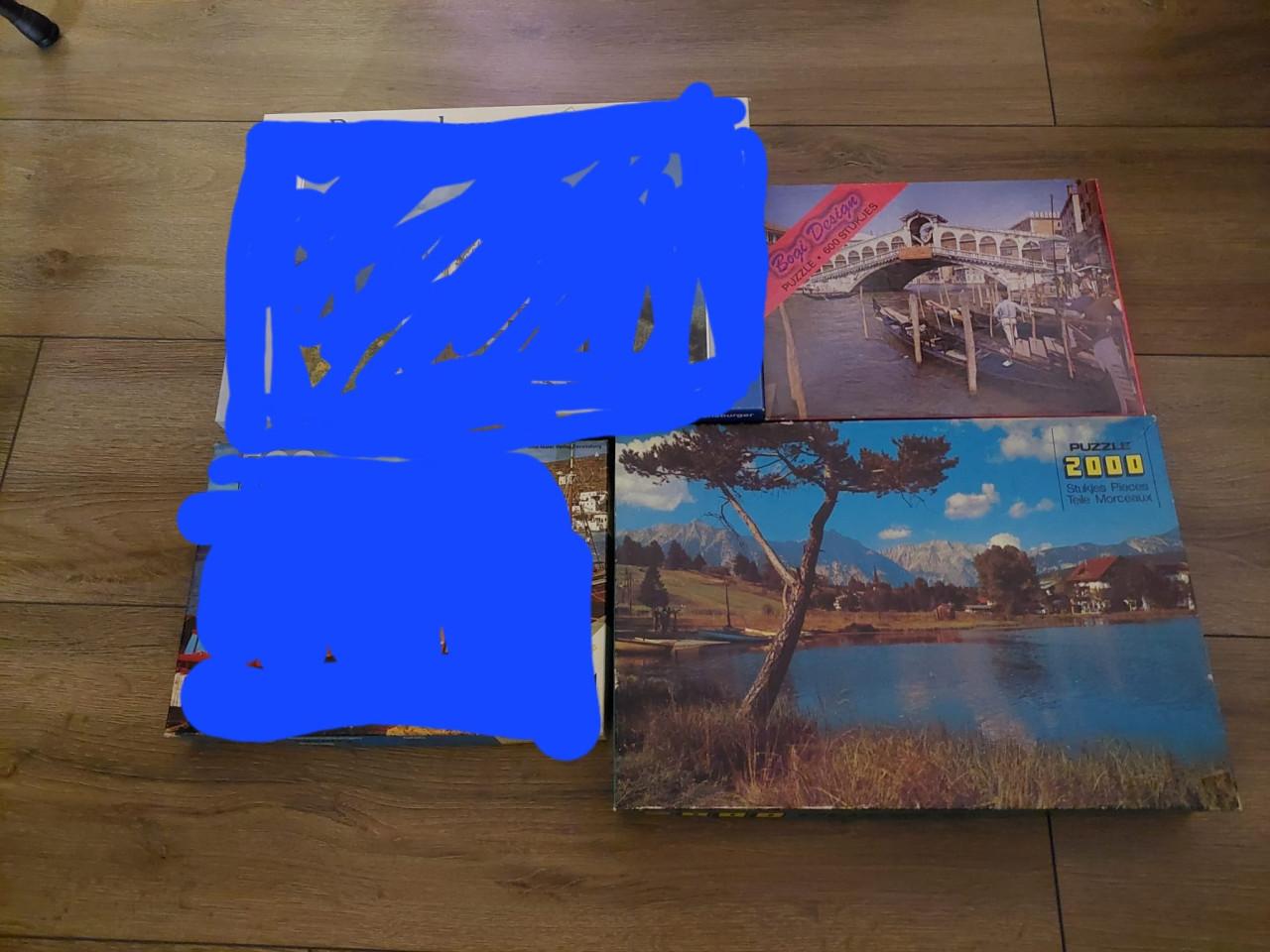 Te koop 23 zgan mooie puzzels