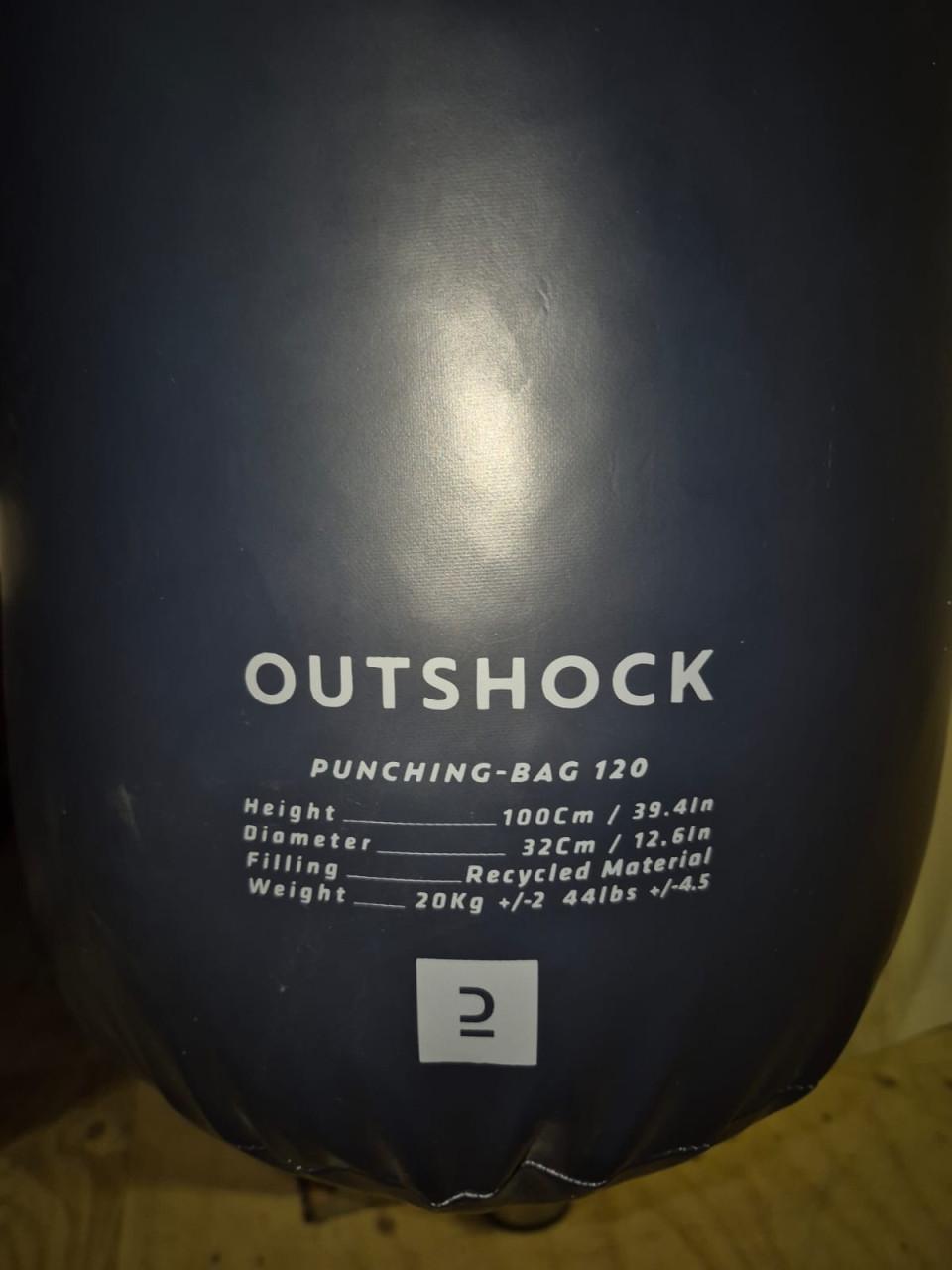 Boks zak decathlon model punching bag 120