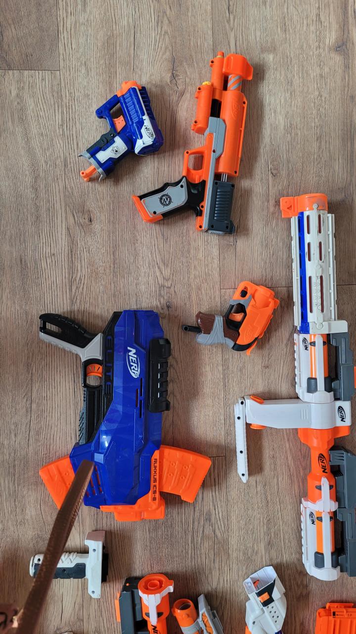Nerf geweren en accessoires