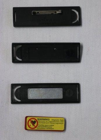 Badges Merk: Durable Met pin 17 x 67 mm Code: 8133 Per stuk: €.1,00 Totaal