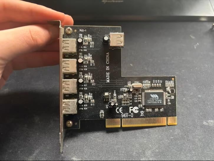 USB PCI insteekkkaart