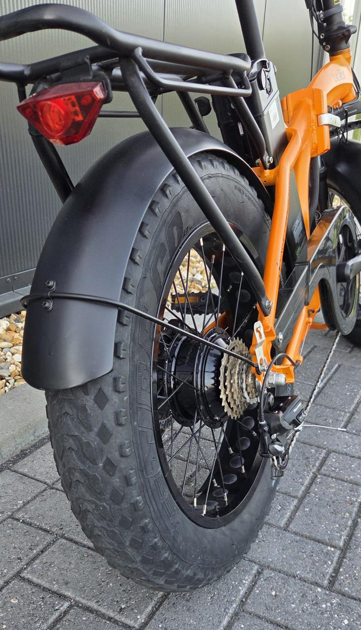 Zeer nette Lacros Mustang Orange inclusief 2x 561.6Wh accu.