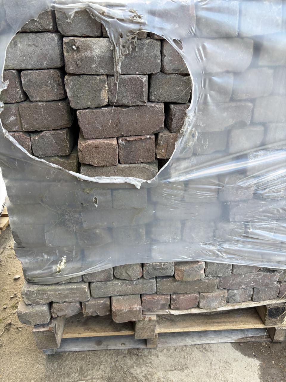 Mooie partij gebakken klinkers bruin