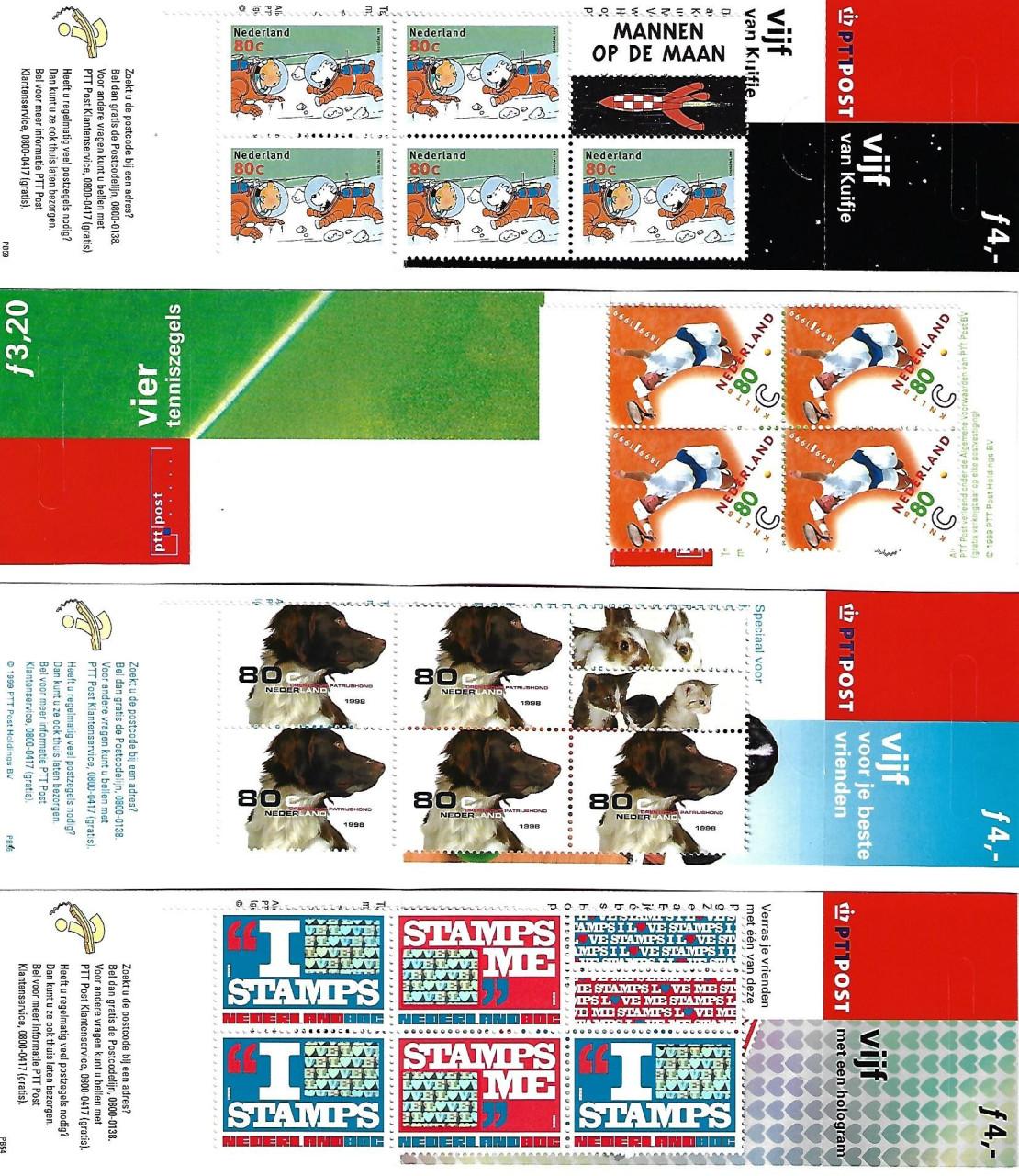 Postzegelboekjes Nederland postfris