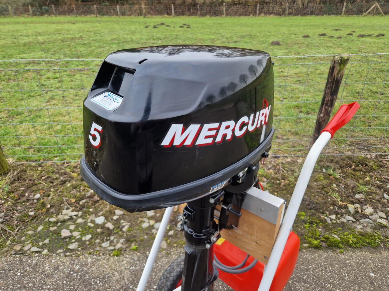 Mercury 5 pk 4-takt kortstaart bouwjaar 2010