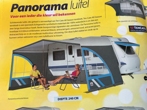 Dorema panoramaluifel  maat 8
