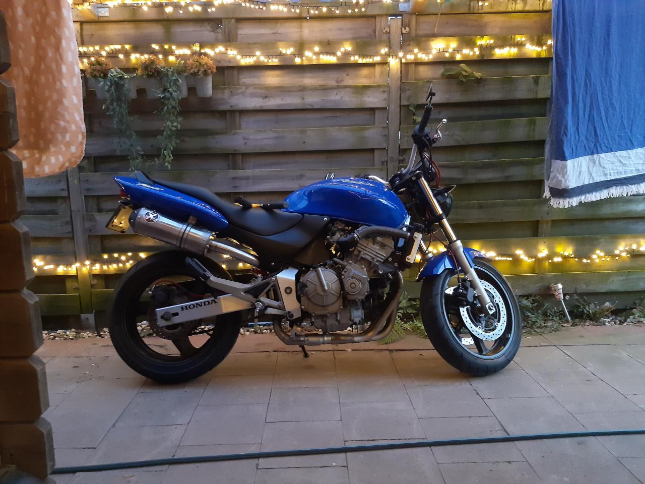 Honda CB 600 Hornet 2001 42600 km blauw