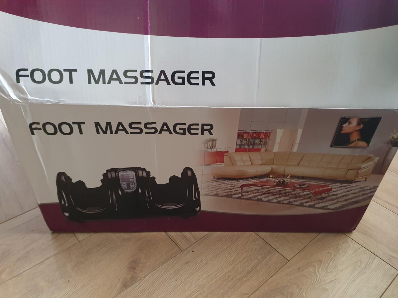 Voetmassage apparaat bloedsomloop • EMS massage • rood • nieuw