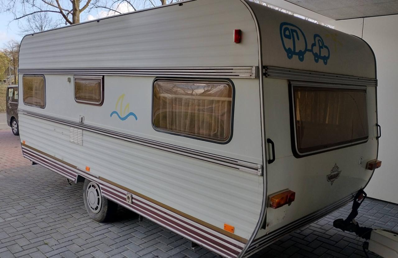 KOOPJE!!! Hobby caravan voor 1000 euro