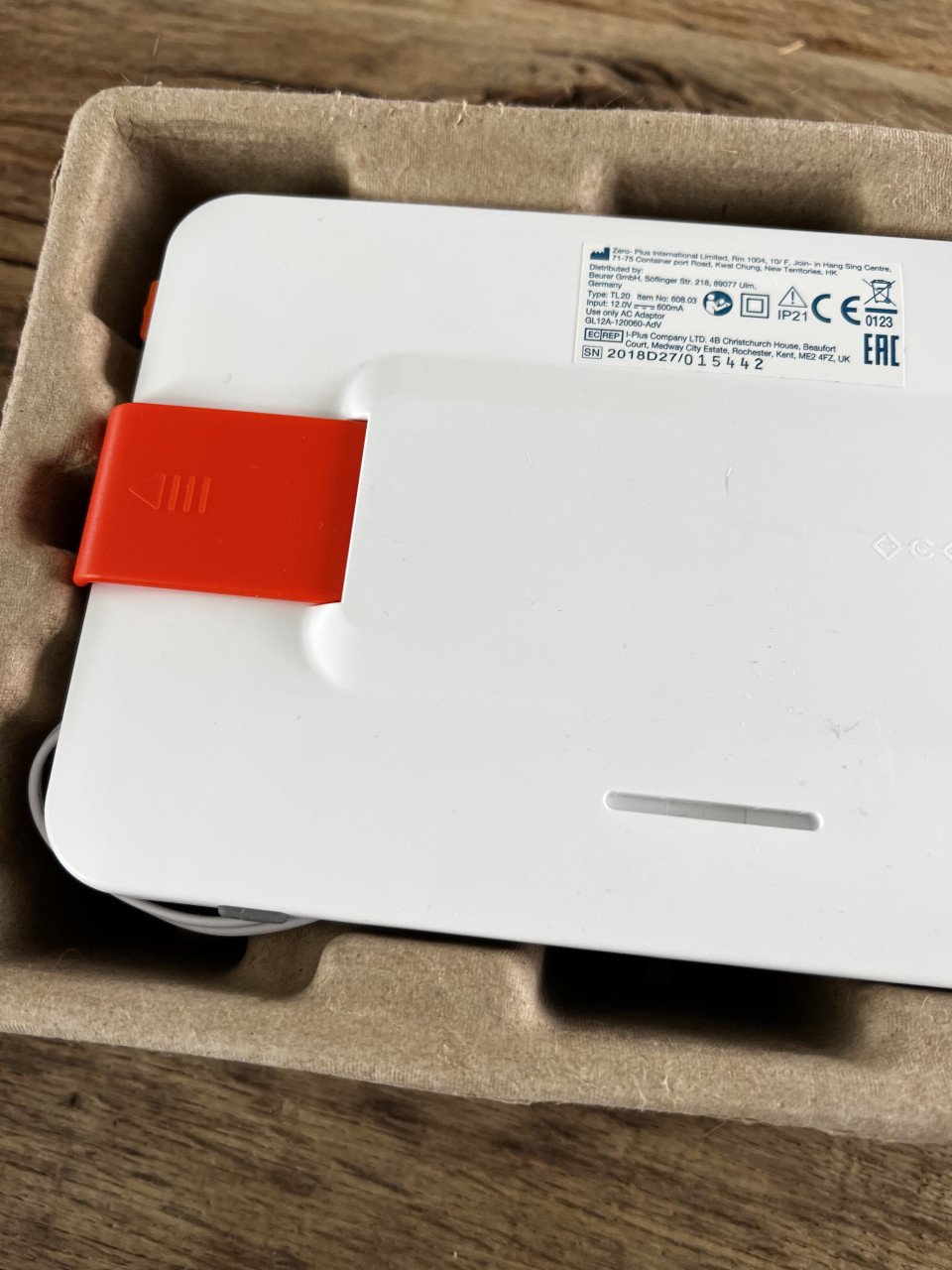 Lichttherapie daglichtlamp Beyer TL 20