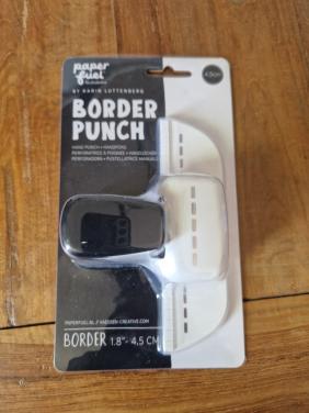 Border punch van Paperfuel