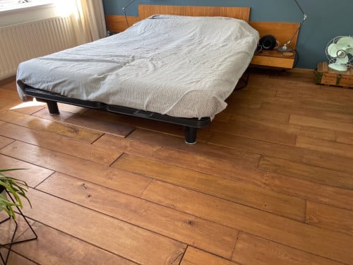 Massief eiken vloer 12m2