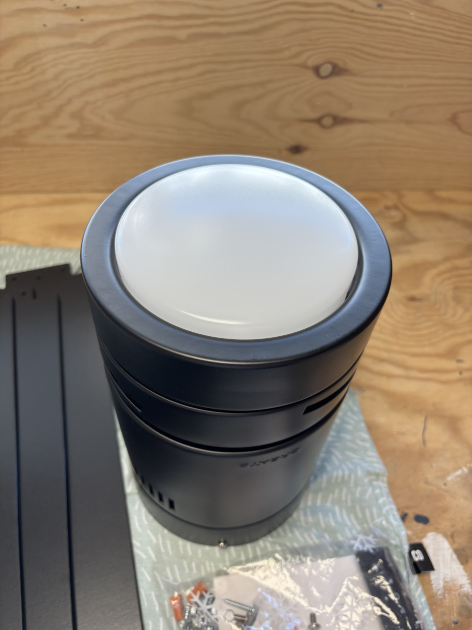 Plafondventilator met verlichting