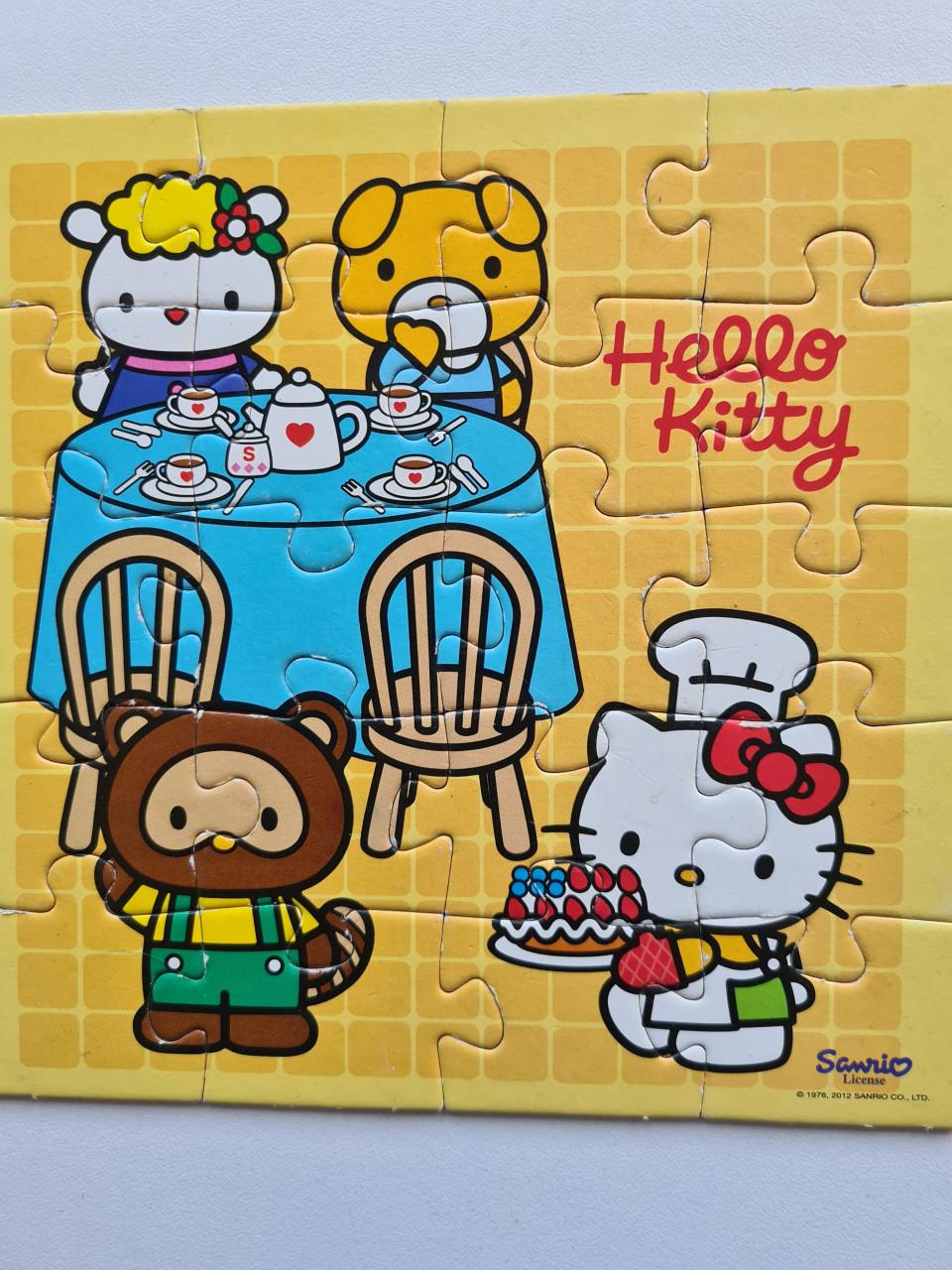 Hello Kitty 4-in-1 legpuzzelset voor 4+