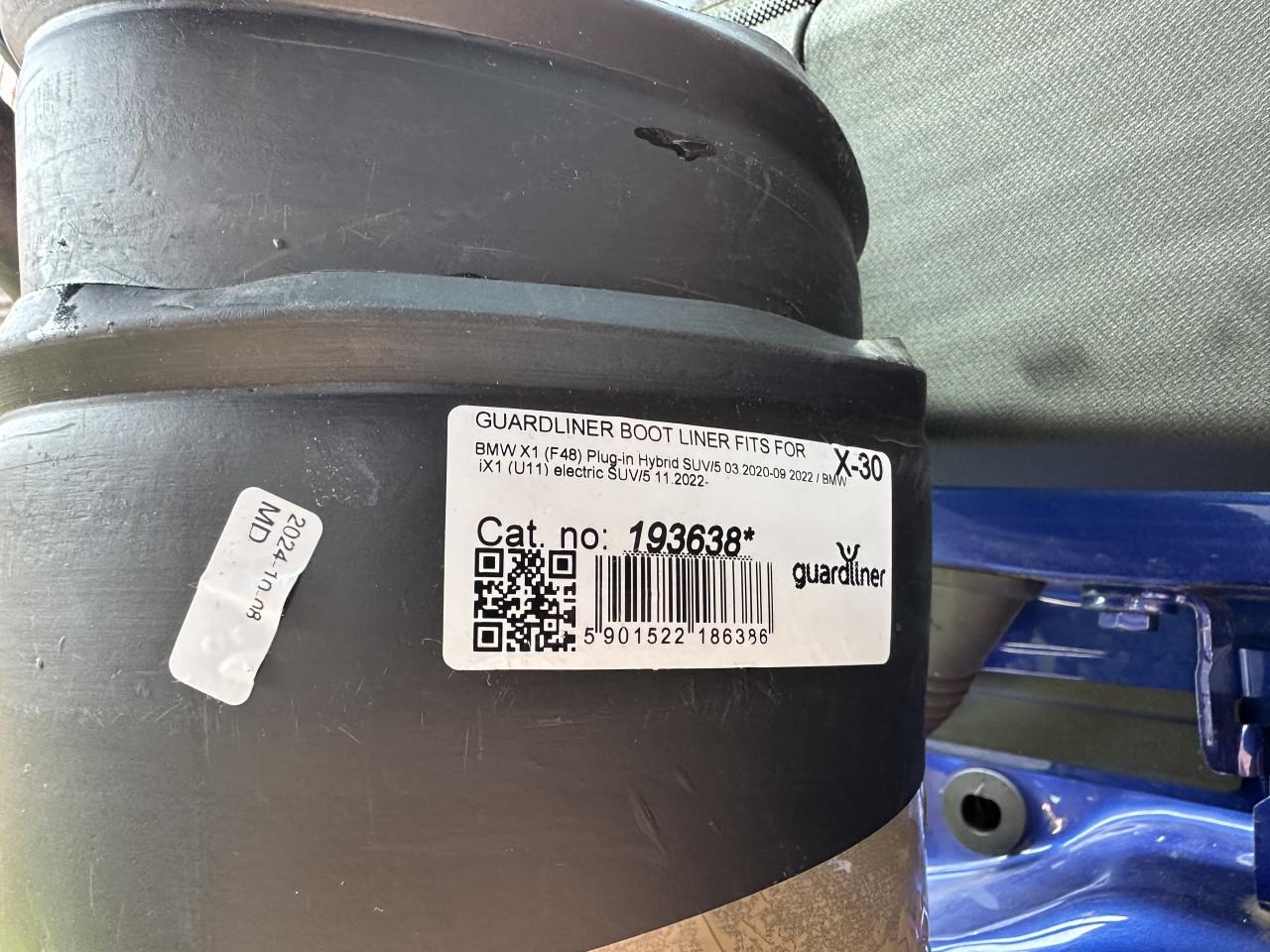 Rubberen kofferbakmat voor BMW X1 / iX1 U11