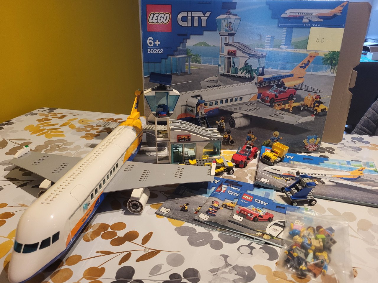 Vliegtuig lego city set