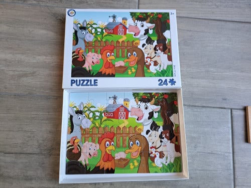 Boerderij puzzel 24 stukjes