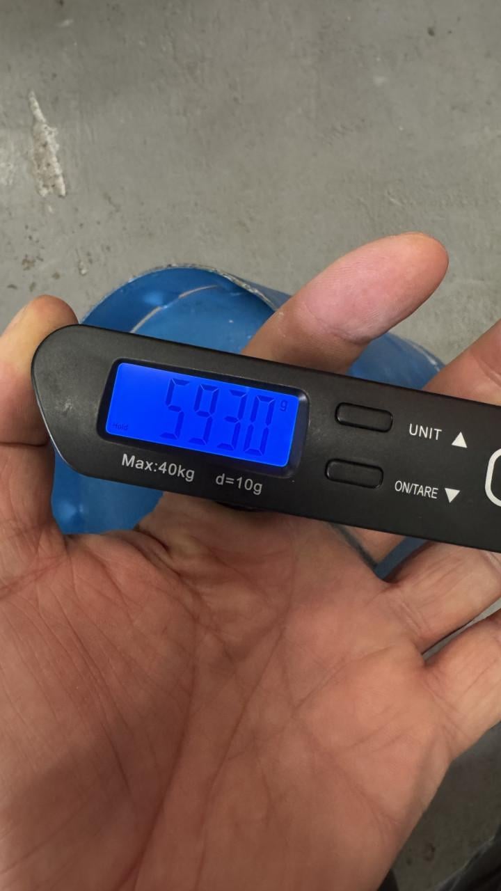 Butaangas flesjes 2.75kg (gevuld) 1.8kg (leeg)