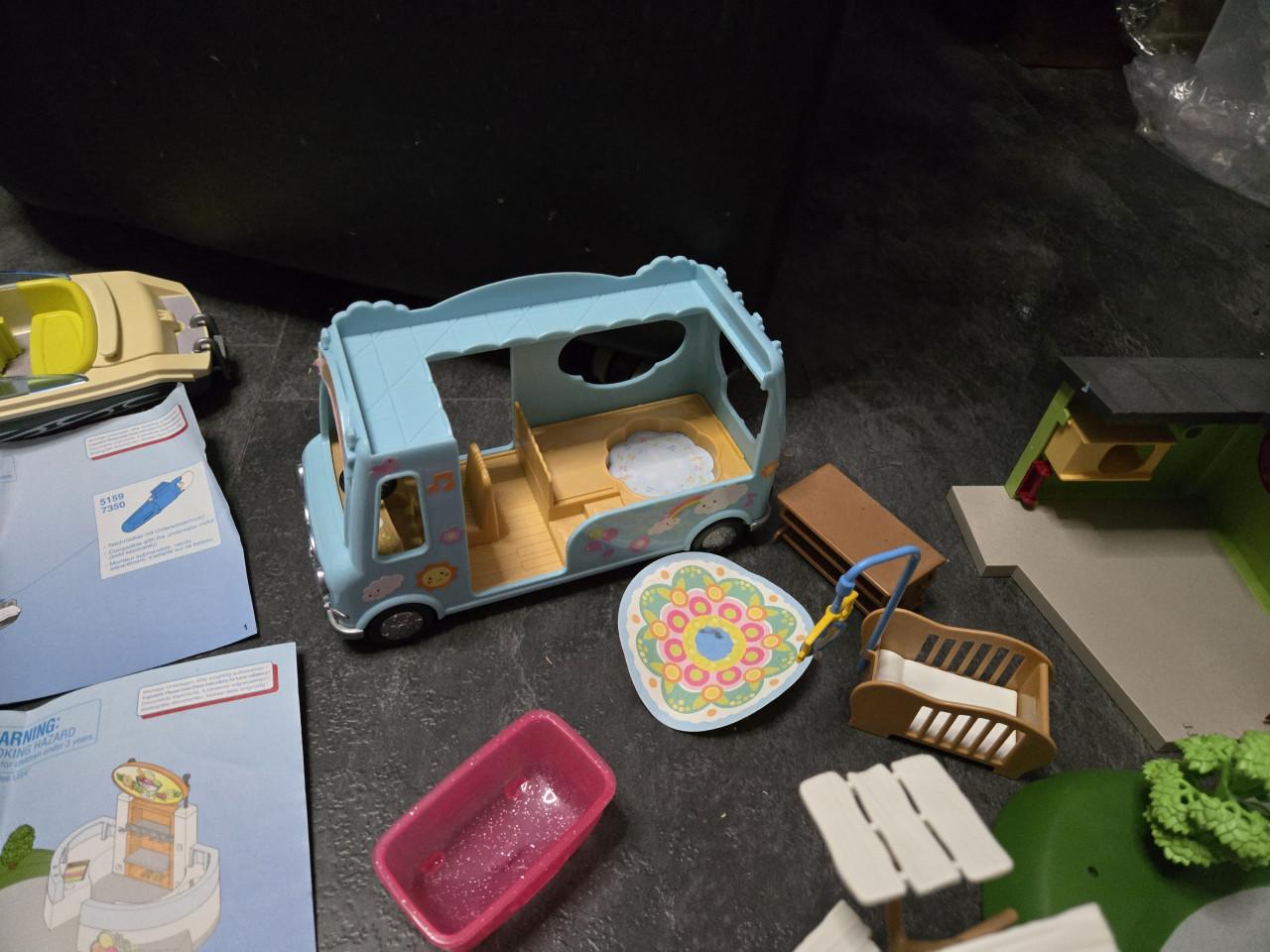 Playmobil oa: babybus, speedboot en ijssalon