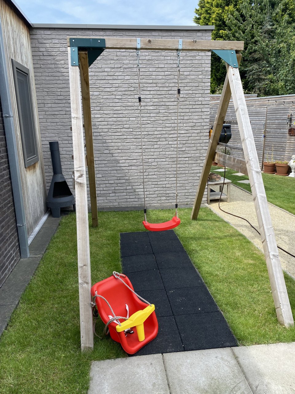 Tuinschommel geimpregneerd hout