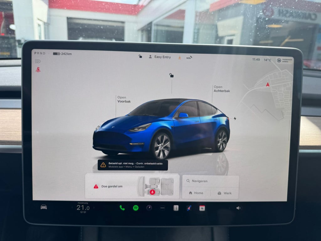 Tesla Model Y rwd 58 kwh