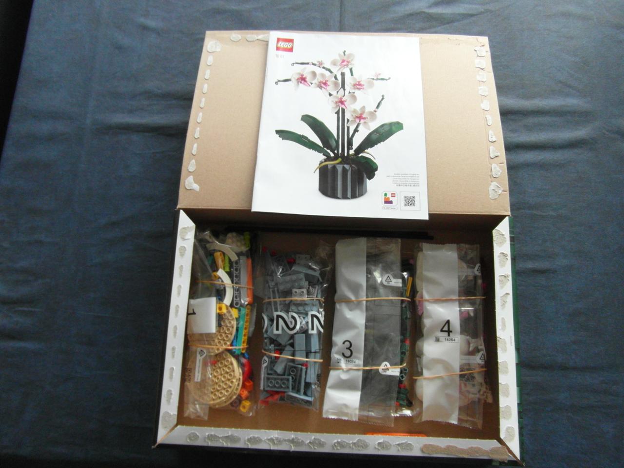 Lego Icons Orchidee.