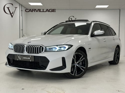 BMW 3-serie touring 330e xdrive m-sport | panoramadak | cognac | head-up-di