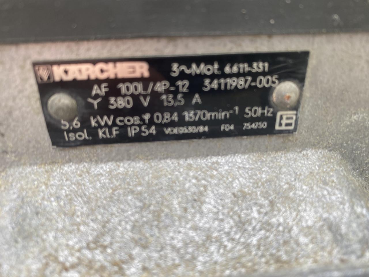 Te koop karcher hogedrukreiniger 380v  Krachtstroom