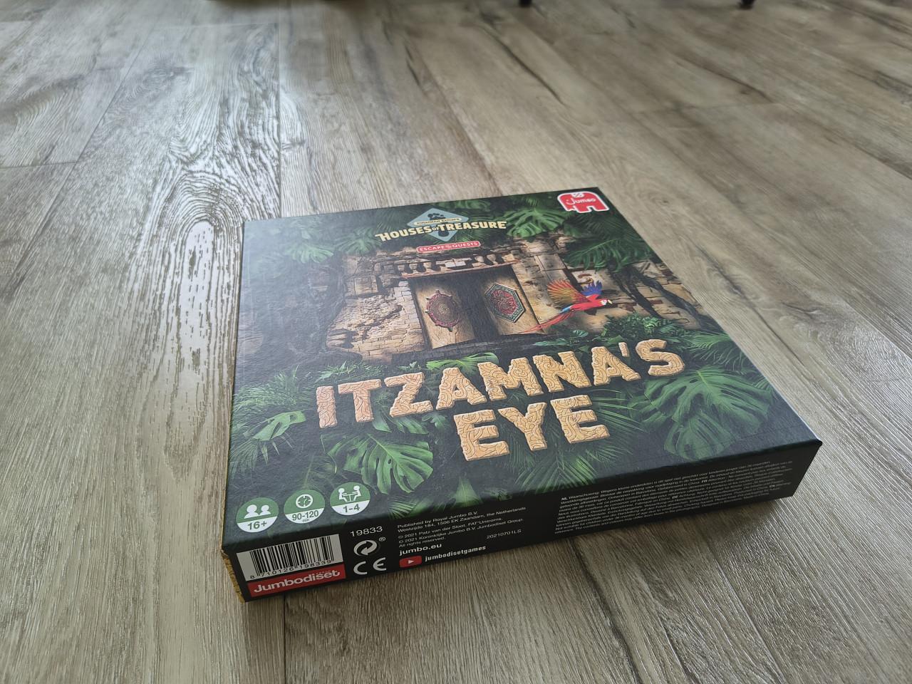 Escaperoom spel van Jumbo, escape quests. Itzamna's Eye.