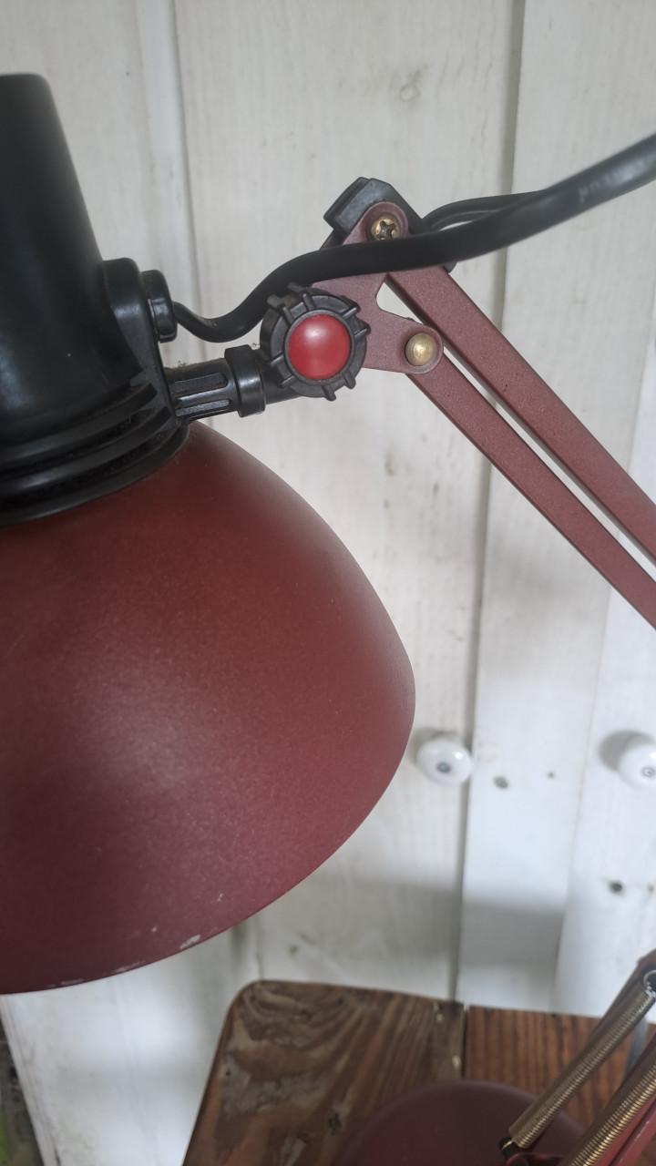 Vintage happylight bureaulamp / architectenlamp