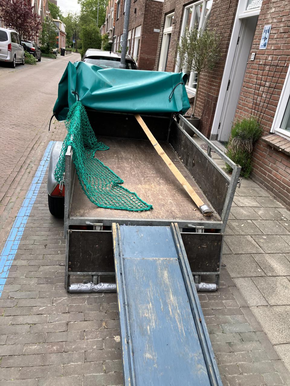 Nette aanhangwagen geheel compleet