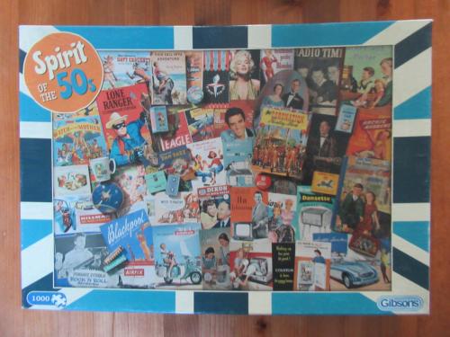 Leuke volledige puzzel van 1000 stukjes, zo goed als nieuw.