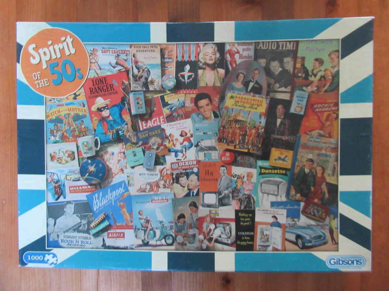 Leuke volledige puzzel van 1000 stukjes, zo goed als nieuw.