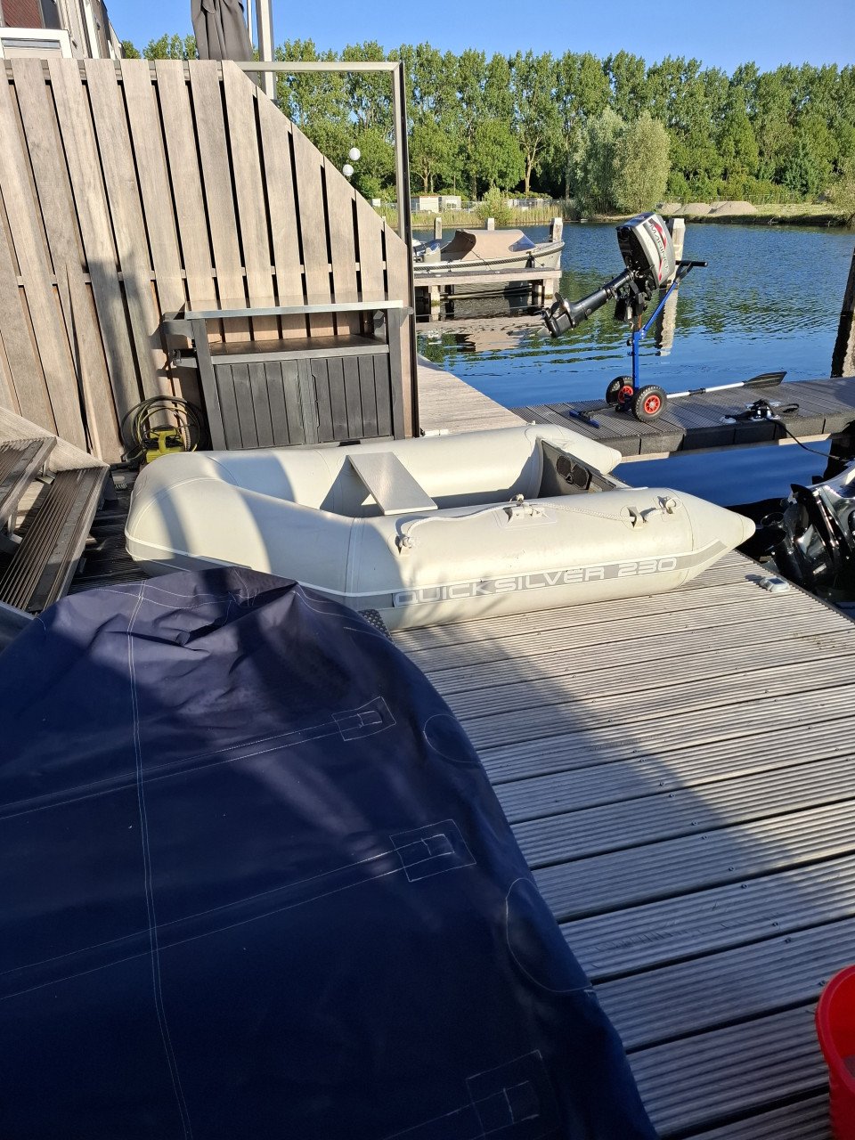Quicksilver 230 rubberboot met 4pk tweetact motor