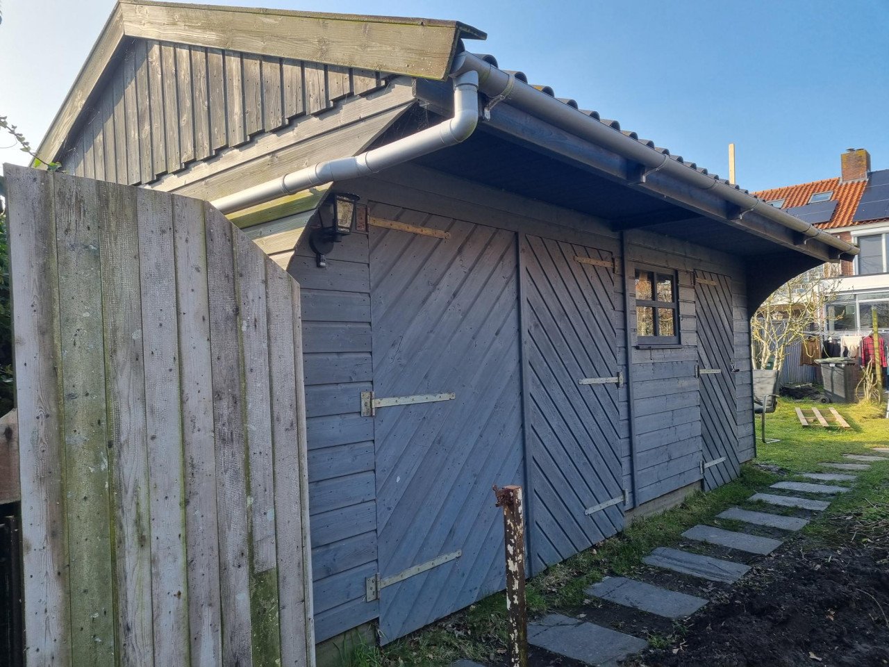 Schuur van 3m x 6m