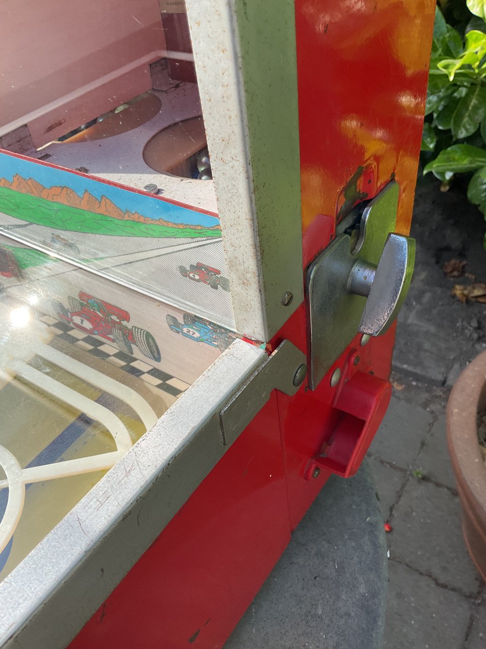 Vintage knikker automaat