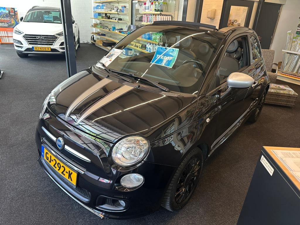 Fiat 500 C twinair 85 rock cabrio | android, jaar apk, beurt, 3 maanden gar