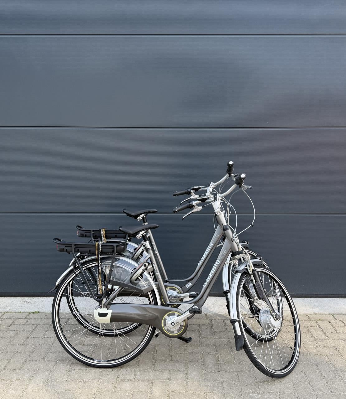 Set Gazelle Orange Plus elektrische fietsen 400WH