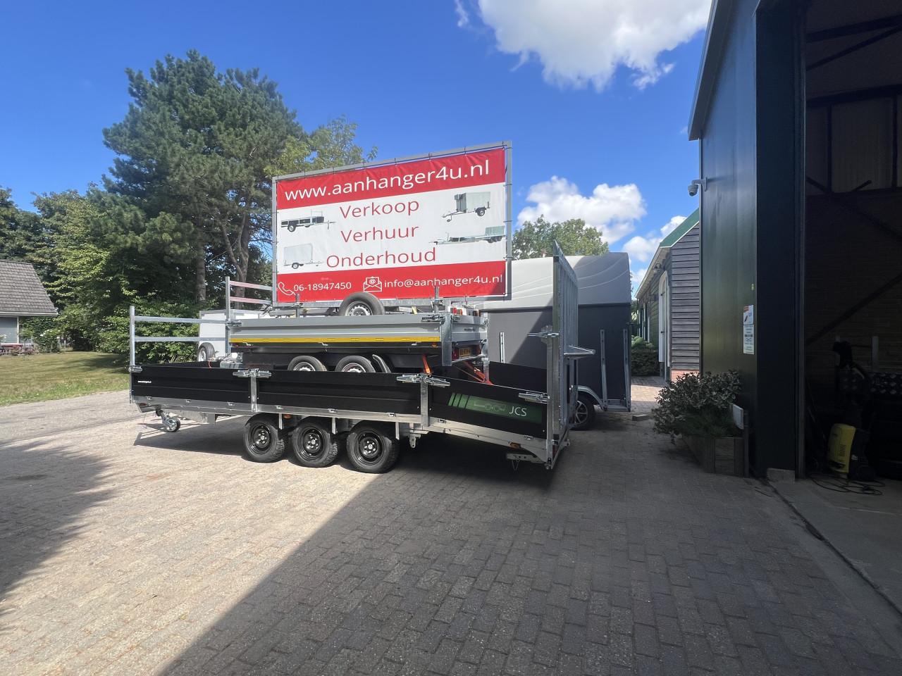NIEUW beaver trailer de plateau en machine Transporter in 1